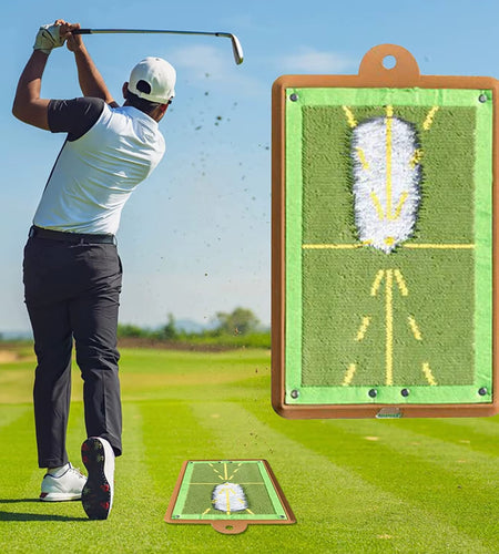 Swingperfect Golf Training Mat – Portable Swing Detection & Impact Tracing Aid for Better Golf Shots