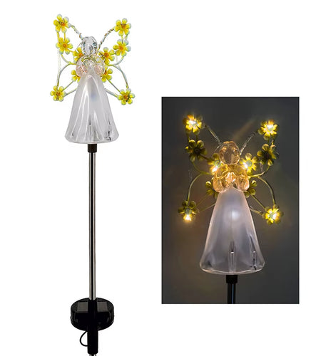Celestial Garden Angel Lamp – Customizable Sunlight Outdoor Lighting for Your Garden